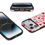 Love Struck | Heart Stickers Case Phone Case Casetry