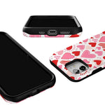 Love Struck | Heart Stickers Case Phone Case Casetry 