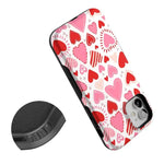 Love Struck | Heart Stickers Case Phone Case Casetry 