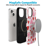 Love Struck | Heart Stickers Case Phone Case Casetry 