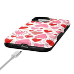 Love Struck | Heart Stickers Case Phone Case Casetry 