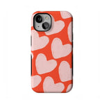 Love You More | Heart Doodle Case Phone Case Casetry Bold Flex + MagSafe® iPhone 13