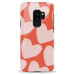 The Valentine's Collection | Red Painted Hearts Case Phone Case Casetry Essential Galaxy S9 Plus