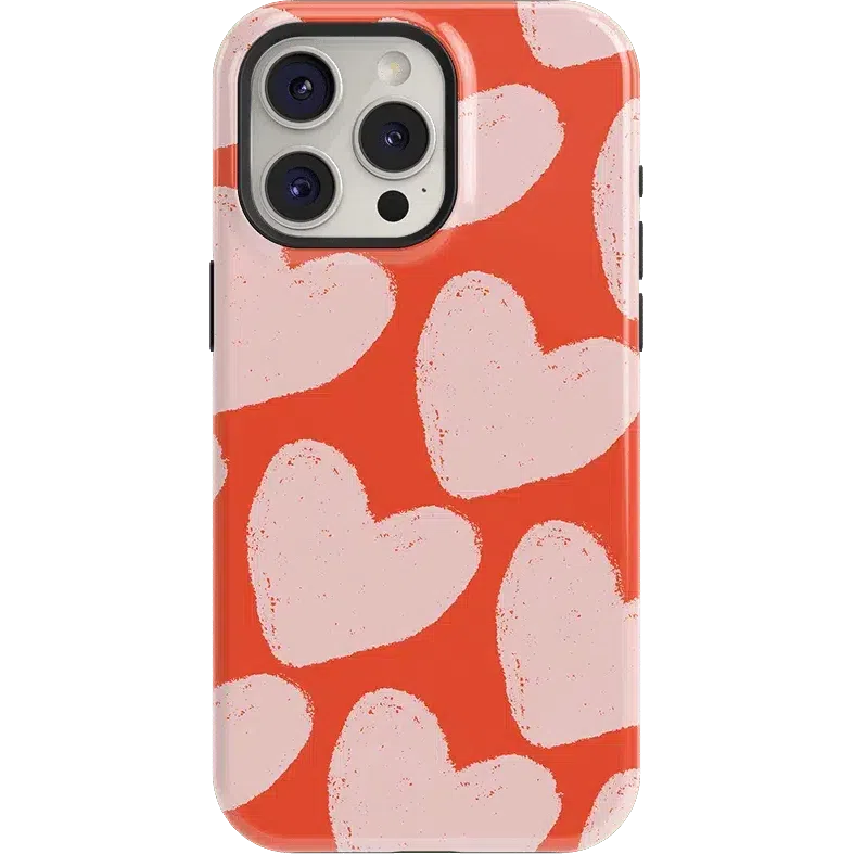 Love You More | Heart Doodle Case Phone Case Casetry Essential + MagSafe® iPhone 15 Pro Max
