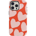 Love You More | Heart Doodle Case Phone Case Casetry Essential + MagSafe® iPhone 15 Pro