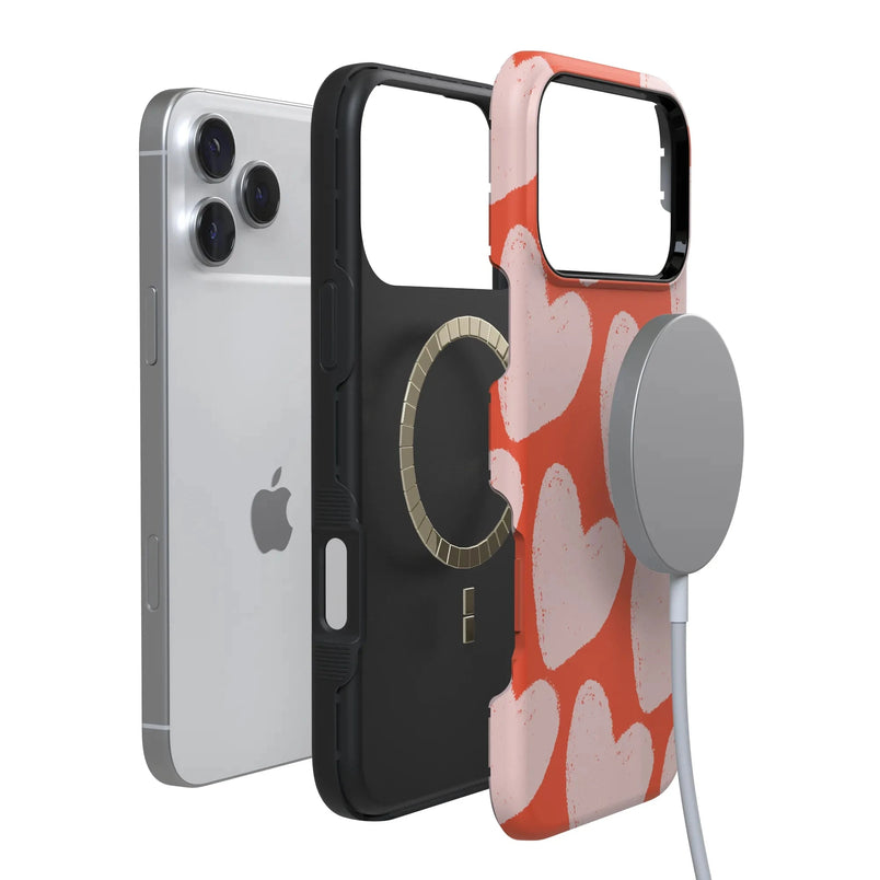 Love You More | Heart Doodle Case Phone Case get.casely 
