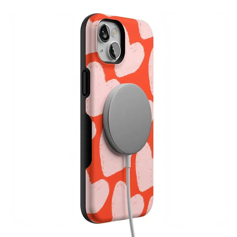 Love You More | Heart Doodle Case Phone Case Casetry 