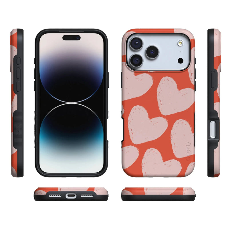 Love You More | Heart Doodle Case Phone Case get.casely 