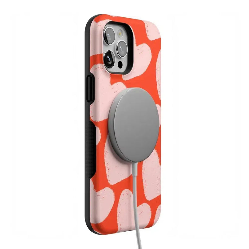 Love You More | Heart Doodle Case Phone Case Casetry 