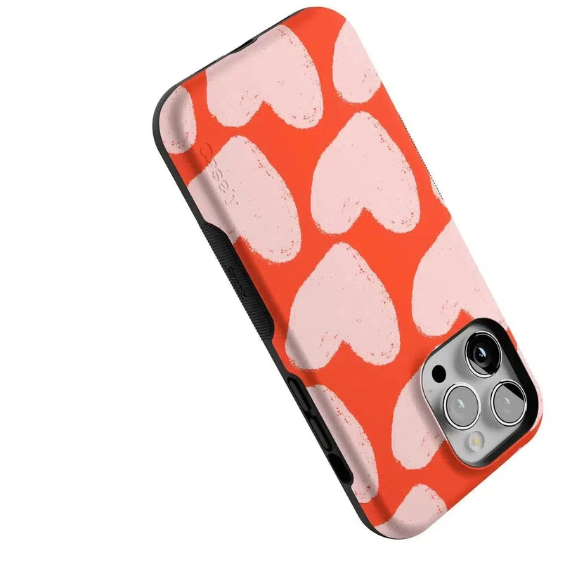 Love You More | Heart Doodle Case Phone Case Casetry 