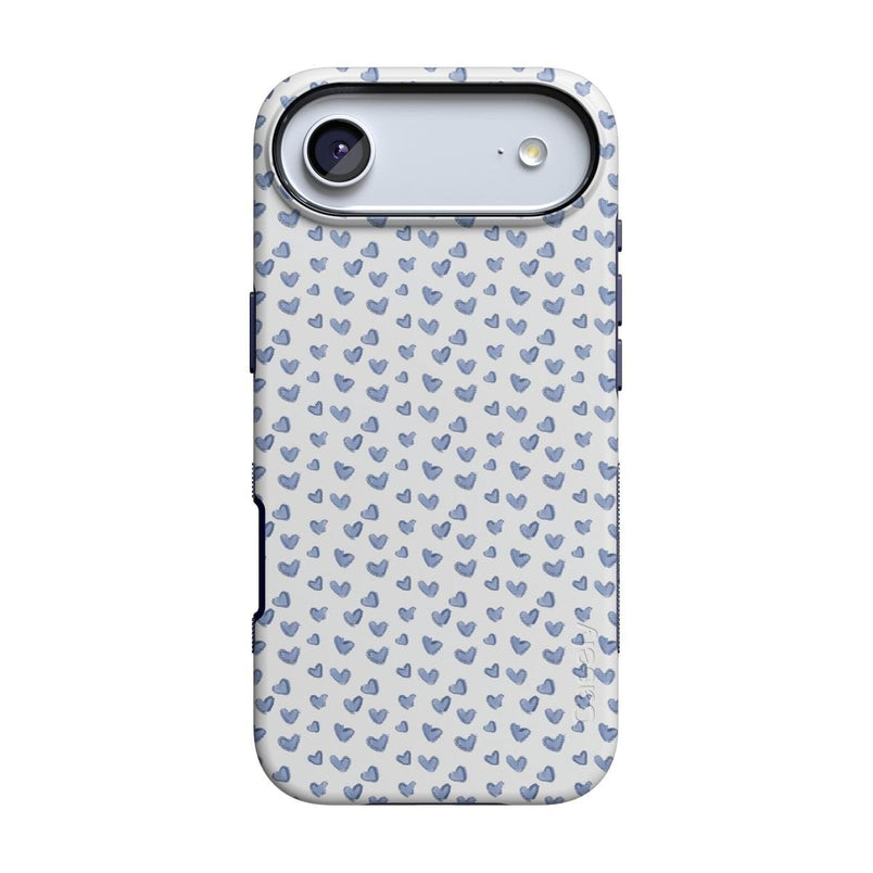 Lovebug | Blue Hearts Case Phone Case Casetry Bold + MagSafe® iPhone 17 Air 