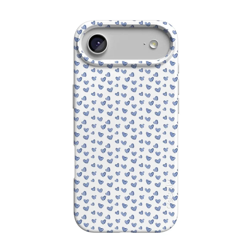 Lovebug | Blue Hearts Case Phone Case Casetry Classic + MagSafe® iPhone 17 Air 