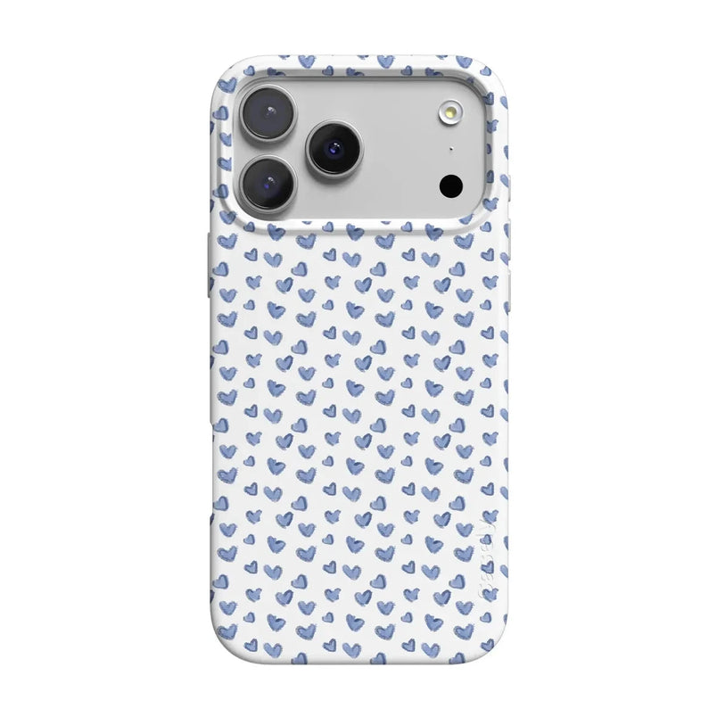 Lovebug | Blue Hearts Case Phone Case Casetry Classic + MagSafe® iPhone 17 Pro Max 