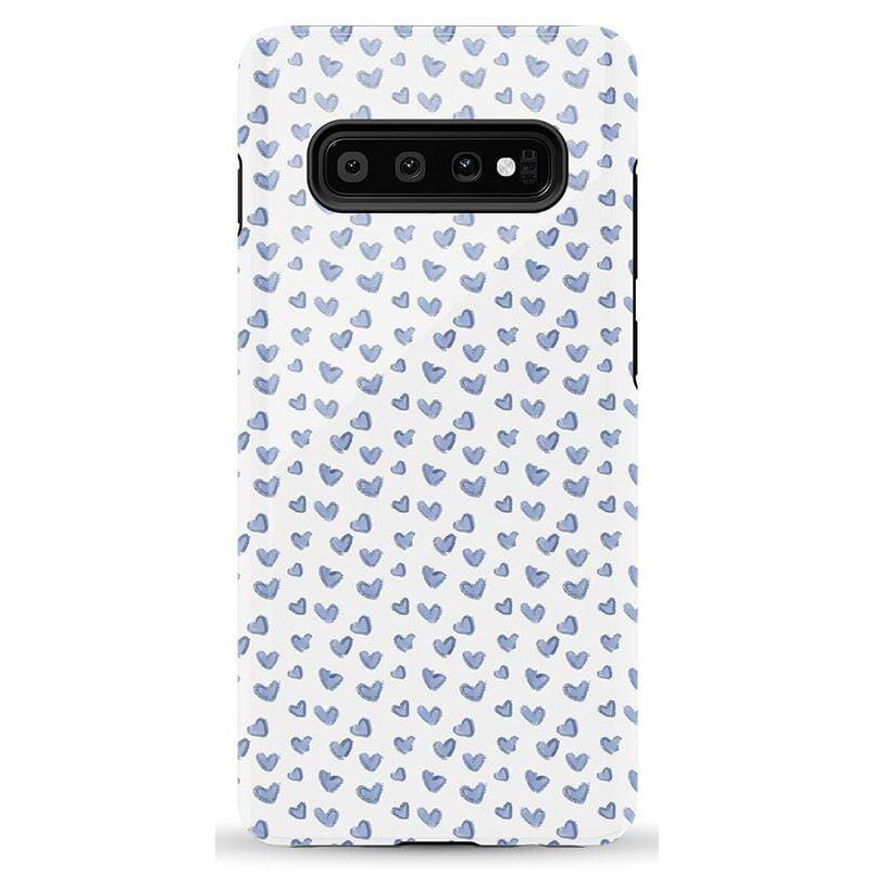 The Valentine's Collection | Blue Heart Case Phone Case Casetry Essential Galaxy S10 Plus