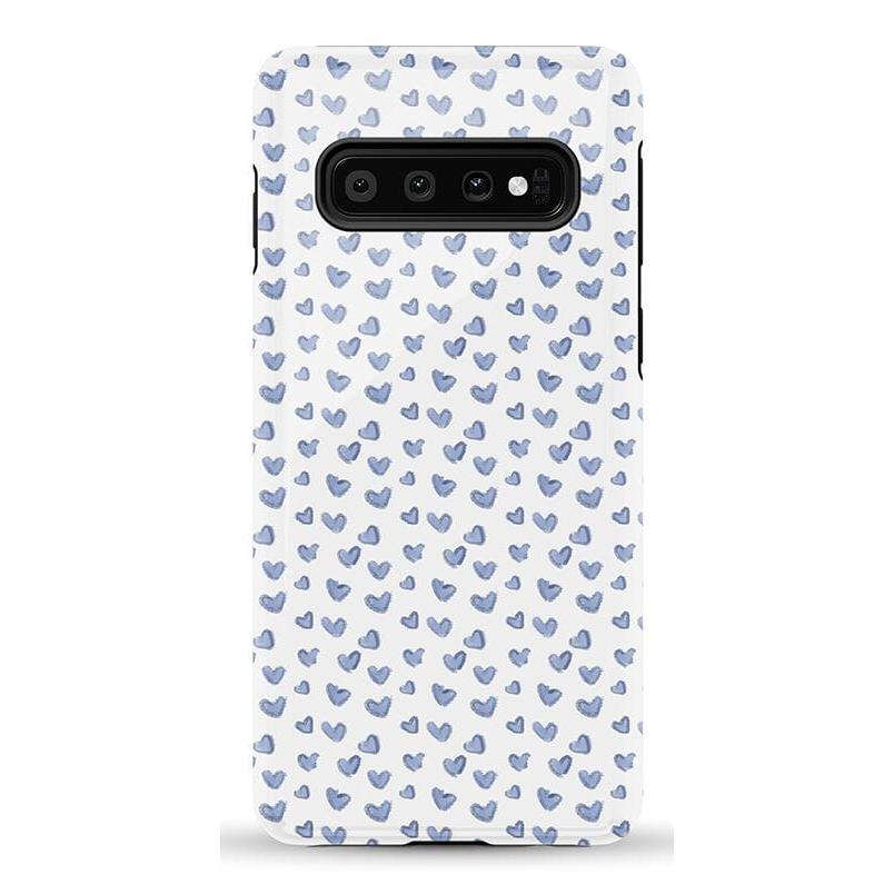 The Valentine's Collection | Blue Heart Case Phone Case Casetry Essential Galaxy S10