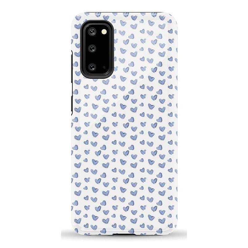 The Valentine's Collection | Blue Heart Case Phone Case Casetry Essential Galaxy S20