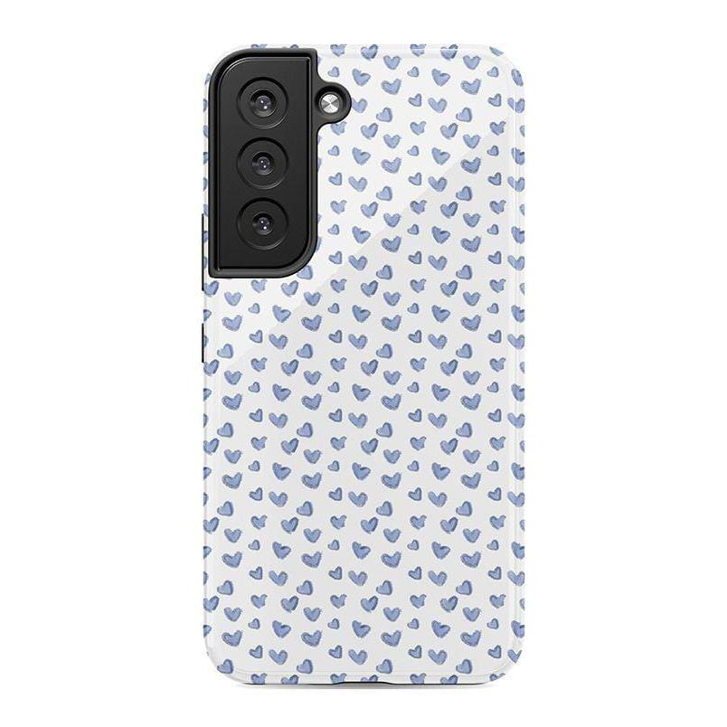 The Valentine's Collection | Blue Heart Case Phone Case Casetry Essential Galaxy S23