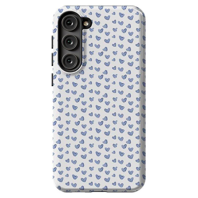 The Valentine's Collection | Blue Heart Case Phone Case Casetry Essential Galaxy S23 Plus