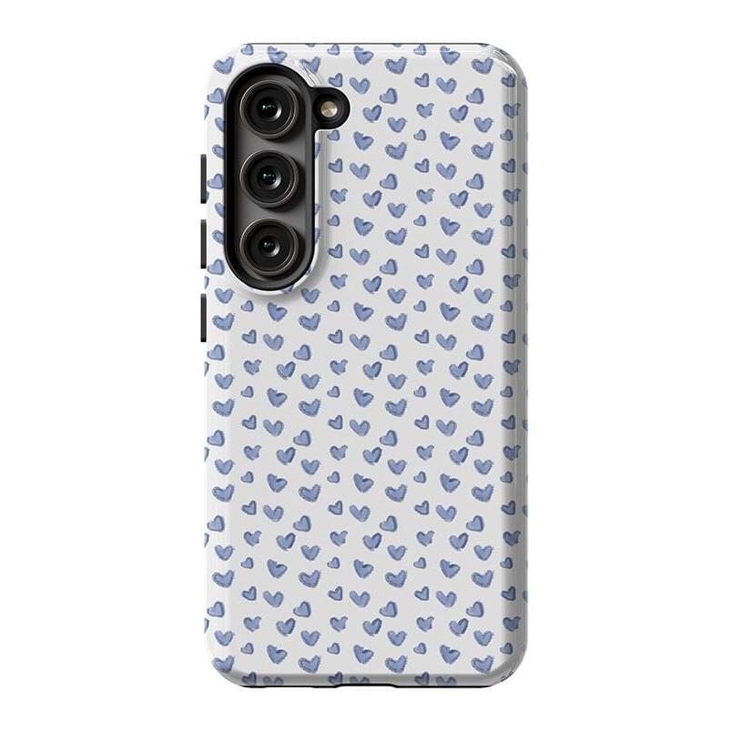 The Valentine's Collection | Blue Heart Case Phone Case Casetry Essential Galaxy S22 Ultra