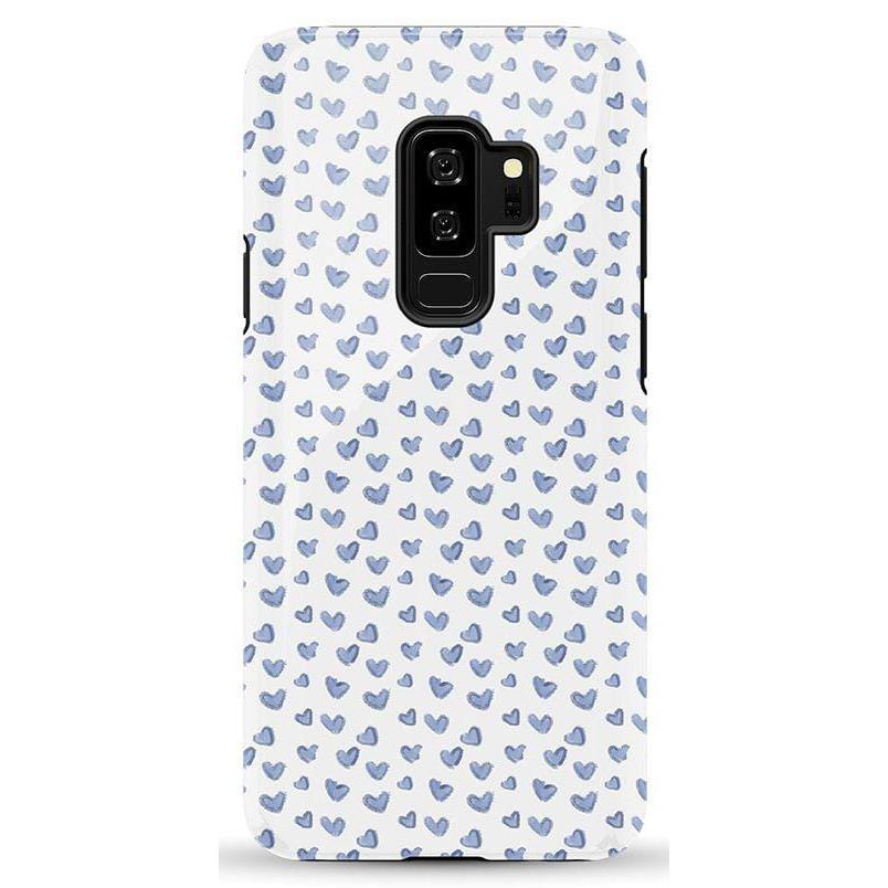 The Valentine's Collection | Blue Heart Case Phone Case Casetry Essential Galaxy S9 Plus