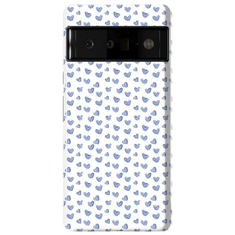 The Valentine's Collection | Blue Heart Case Phone Case Casetry Essential Google Pixel 6 Pro