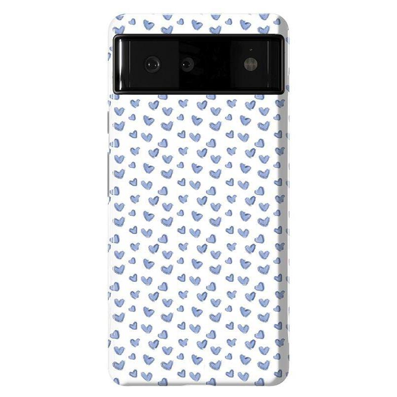 The Valentine's Collection | Blue Heart Case Phone Case Casetry Essential Google Pixel 6