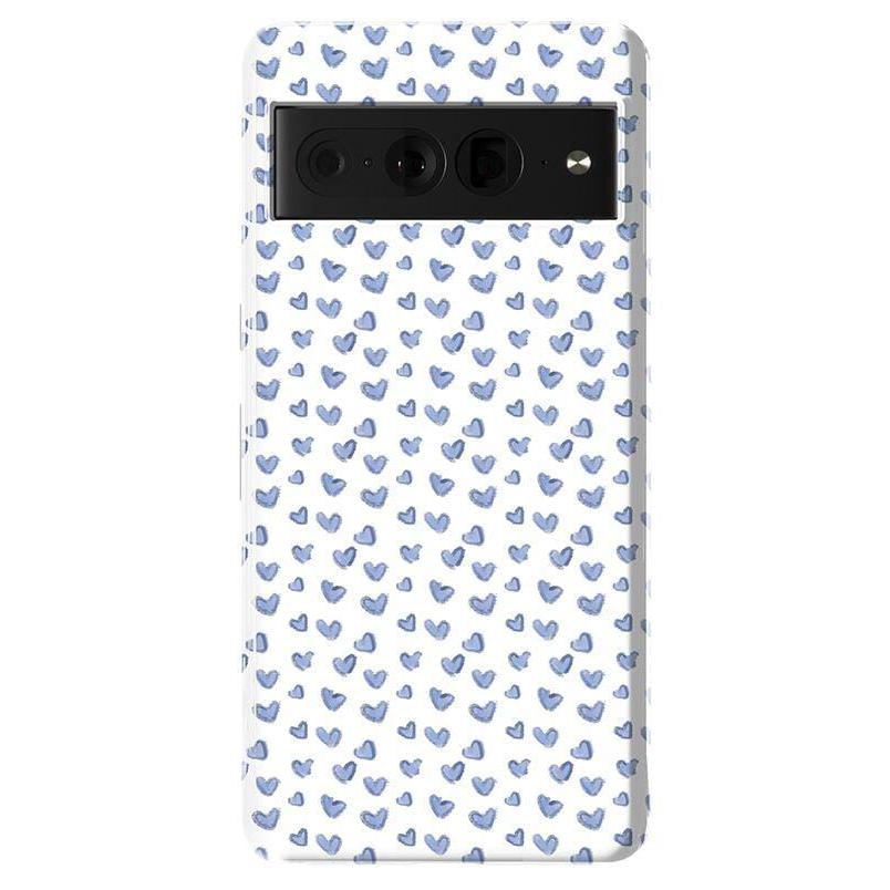 The Valentine's Collection | Blue Heart Case Phone Case Casetry Essential Google Pixel 7 Pro
