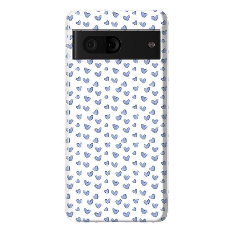 The Valentine's Collection | Blue Heart Case Phone Case Casetry Essential Google Pixel 7