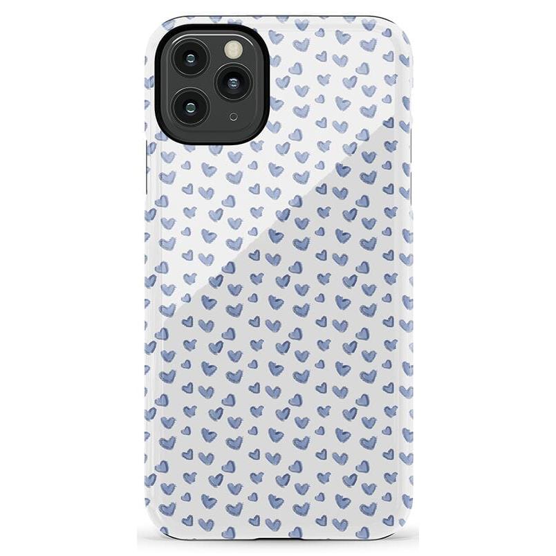 The Valentine's Collection | Blue Heart Case Phone Case Casetry Essential iPhone 11 Pro Max