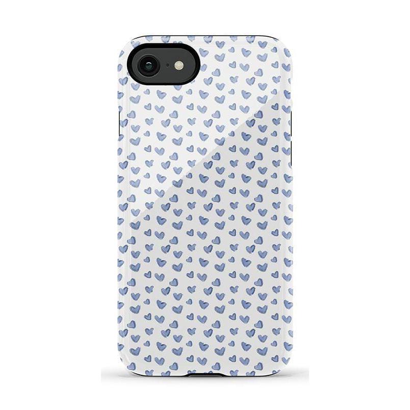 The Valentine's Collection | Blue Heart Case Phone Case Casetry Essential iPhone SE (2020 & 2022)