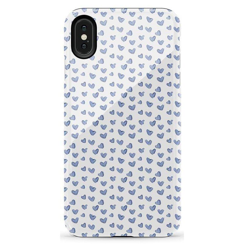 The Valentine's Collection | Blue Heart Case Phone Case Casetry Essential iPhone XR 