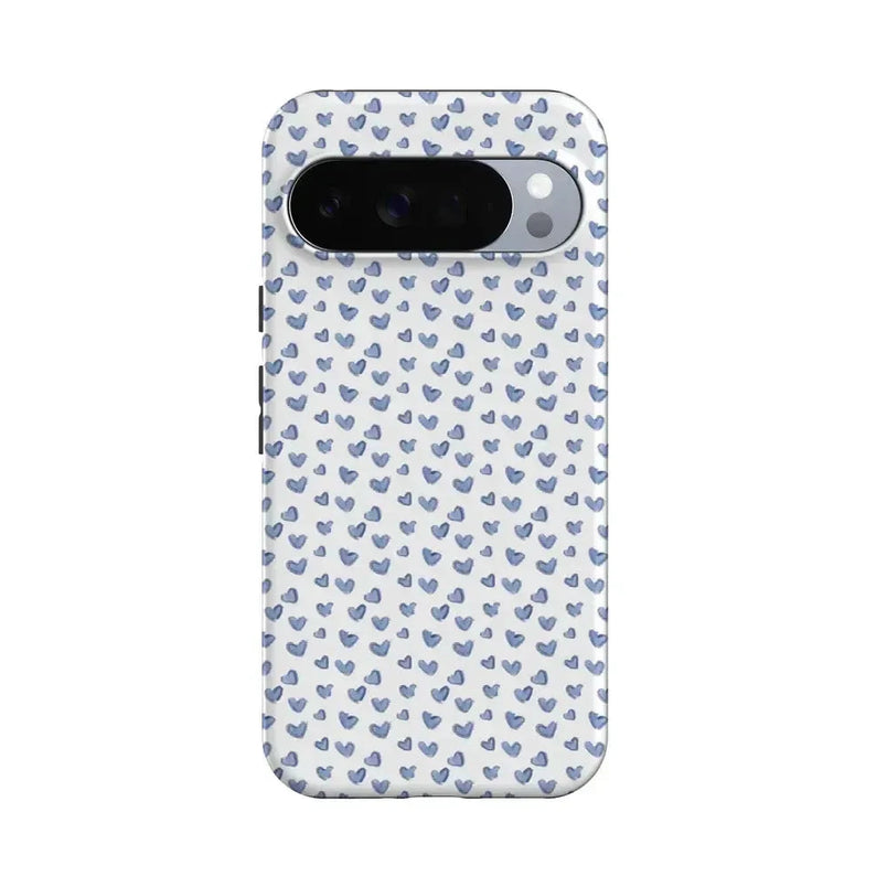 Lovebug | Blue Hearts Case Phone Case Casetry Essential + MagSafe® Google Pixel 10 Pro XL 