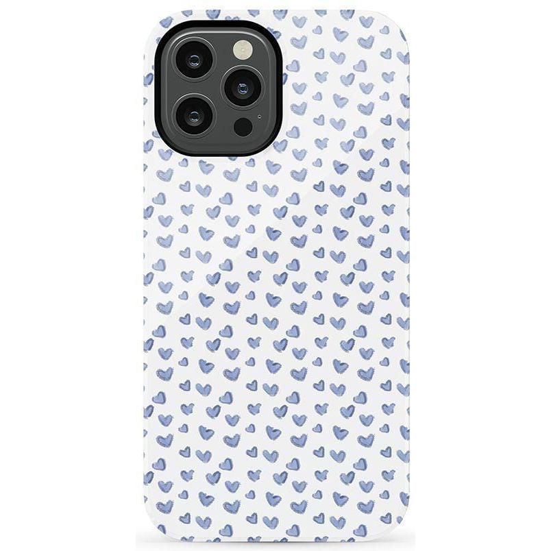 The Valentine's Collection | Blue Heart Case Phone Case Casetry Essential iPhone 12 Pro Max