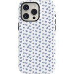 Lovebug | Blue Hearts Case Phone Case Casetry Essential + MagSafe® iPhone 15 Pro