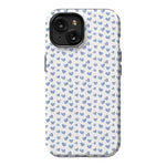 The Valentine's Collection | Blue Heart Case Phone Case Casetry Essential + MagSafe® iPhone 15