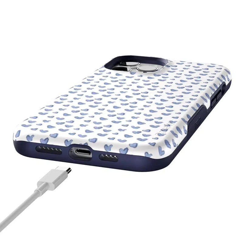 Lovebug | Blue Hearts Case Phone Case Casetry 