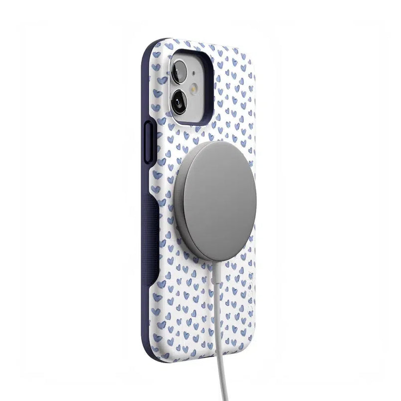 Lovebug | Blue Hearts Case Phone Case Casetry 
