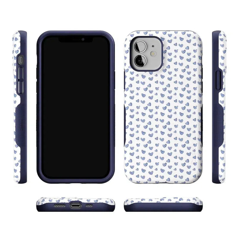 Lovebug | Blue Hearts Case Phone Case Casetry 