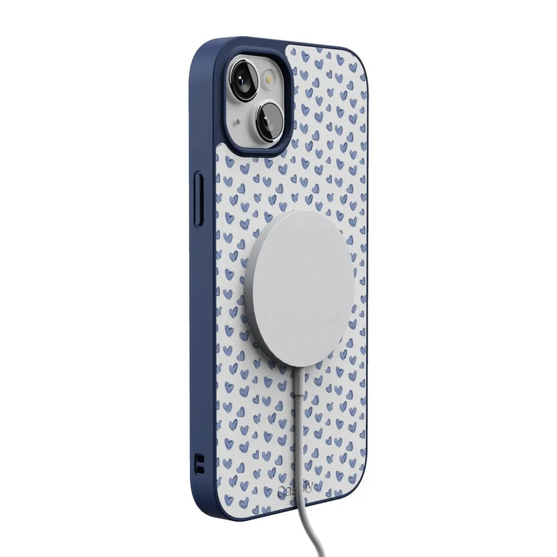 Lovebug | Blue Hearts Case Phone Case get.casely 