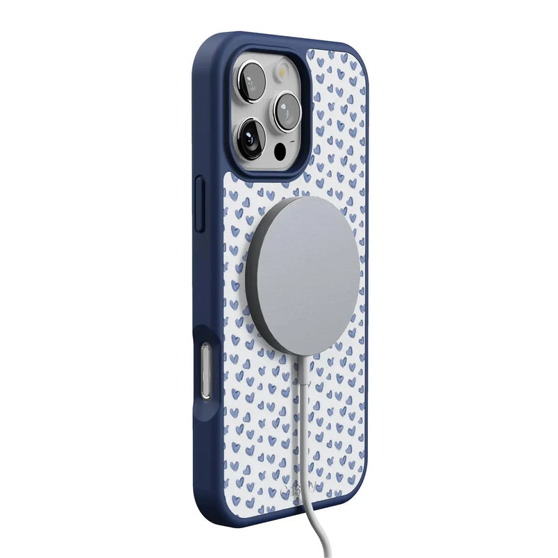 Lovebug | Blue Hearts Case Phone Case get.casely 