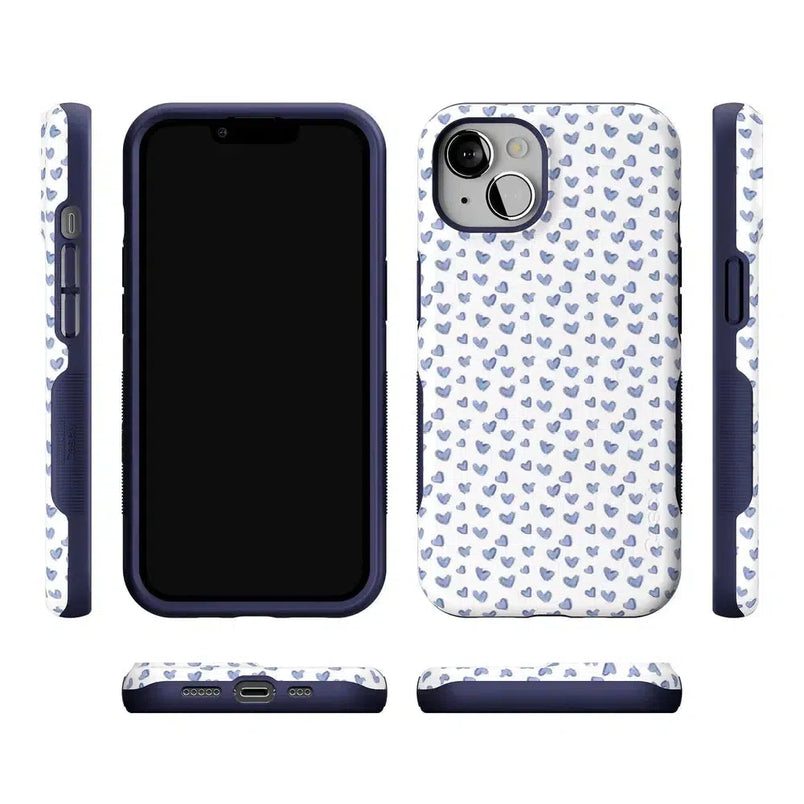 Lovebug | Blue Hearts Case Phone Case Casetry 