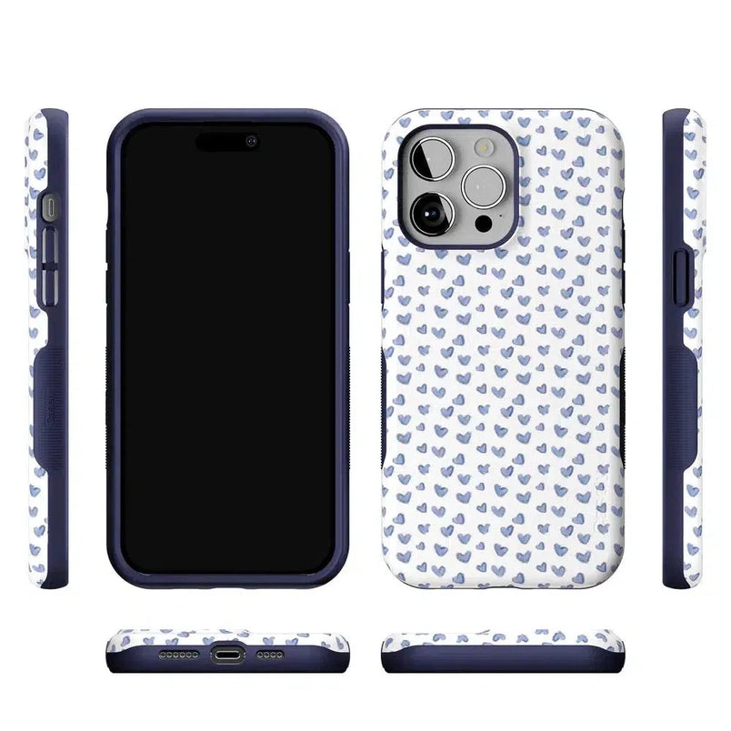 Lovebug | Blue Hearts Case Phone Case Casetry 