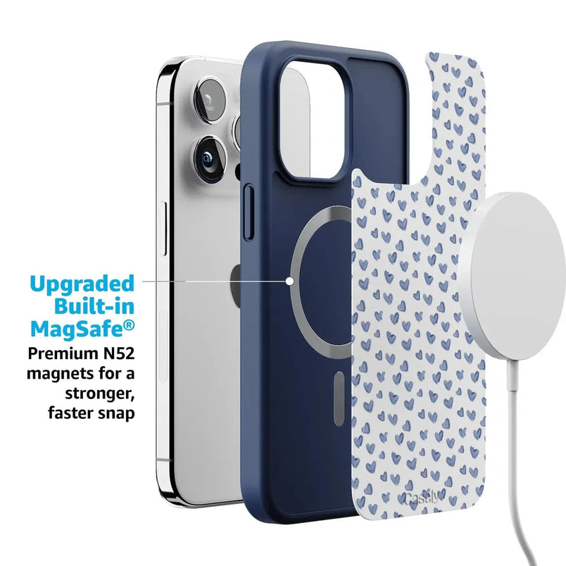 Lovebug | Blue Hearts Case Phone Case get.casely 