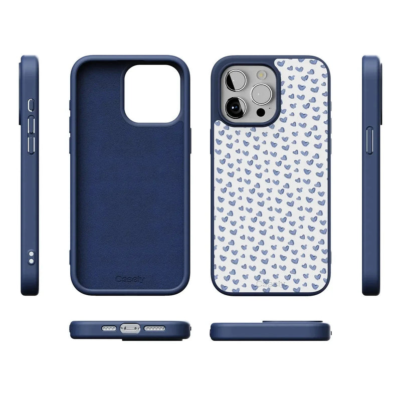 Lovebug | Blue Hearts Case Phone Case get.casely 