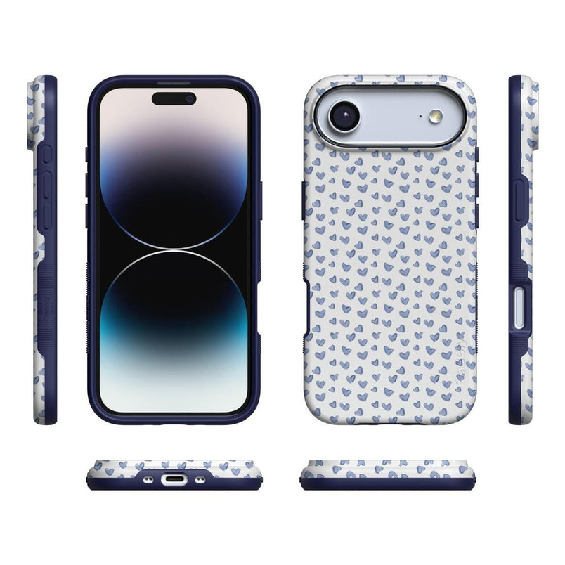 Lovebug | Blue Hearts Case Phone Case Casetry 