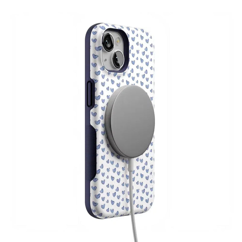 Lovebug | Blue Hearts Case Phone Case Casetry 