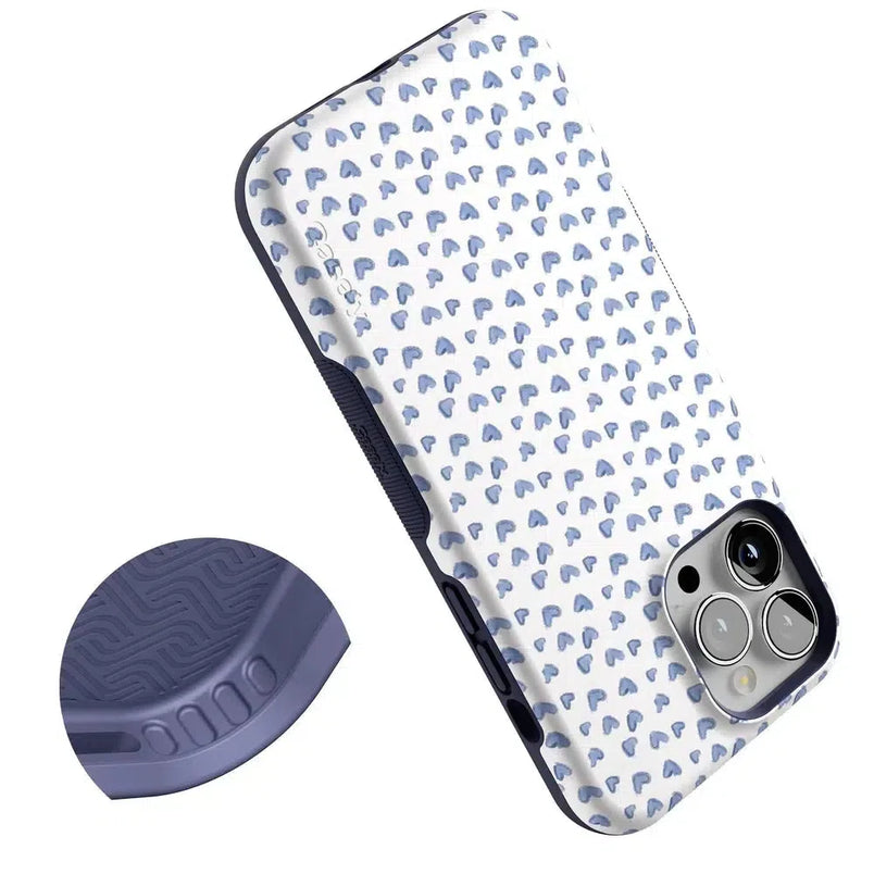 Lovebug | Blue Hearts Case Phone Case Casetry 