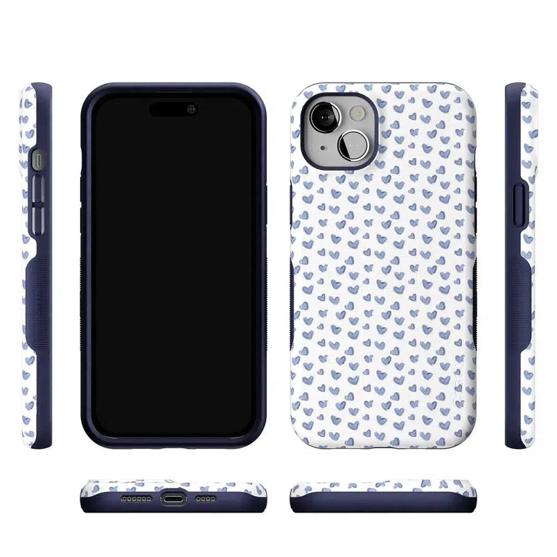 Lovebug | Blue Hearts Case Phone Case Casetry 