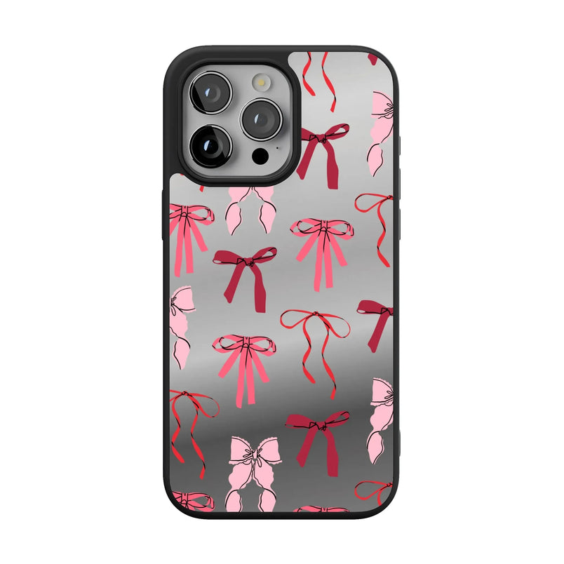 Lover Girlie | Pink Bows Case Phone Case get.casely Align Reflect + MagSafe® iPhone 15 Pro Max 