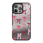 Lover Girlie | Pink Bows Case Phone Case get.casely Align Reflect + MagSafe® iPhone 16 Pro Max 